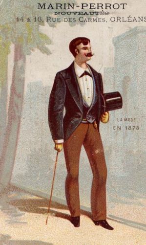 Chromo ; La mode en 1878