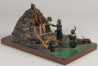 la meule de charbonnier ; © photographe du musée