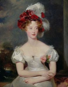 La Duchesse de Berry (1798-1870) c.1825 (oil on canvas)