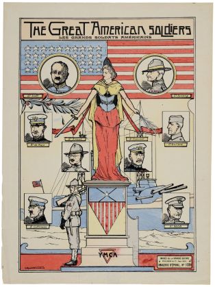 THE GREAT AMERICAN SOLDIERS / LES GRANDS SOLDATS AMERICAINS / IMAGES DE LA GRANDE GUERRE / N° 109. (titre inscrit)