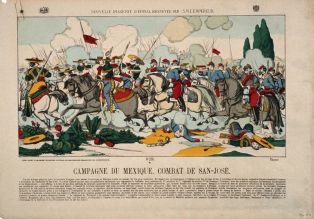 CAMPAGNE DU MEXIQUE. COMBAT DE SAN-JOSÉ. N°.258. (titre inscrit)