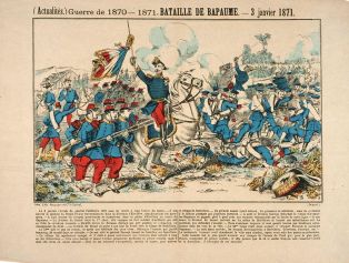 (Actualités.) Guerre de 1870-1871. BATAILLE DE BAPAUME. 3 janvier 1871. (titre inscrit)