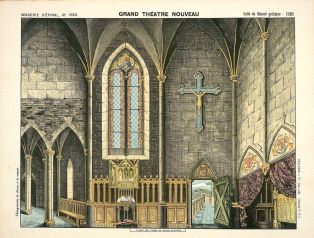GRAND THEATRE NOUVEAU Salle du Manoir gothique - FOND (titre inscrit)