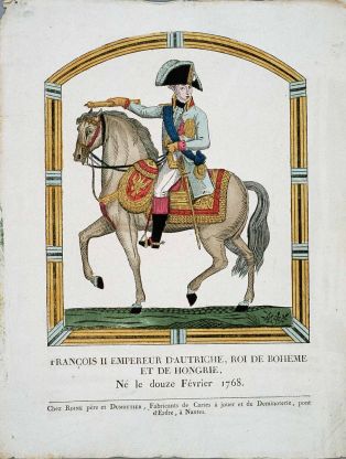 FRANCOIS II EMPEREUR D’AUTRICHE, ROI DE BOHEME / ET DE HONGRIE, (titre inscrit)