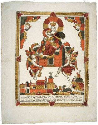 IMAGINE DELLA SANTISSIMA VERGINE MADRE DI DIO (titre inscrit, it.) ; Notre-Dame de Lorette (titre factice)