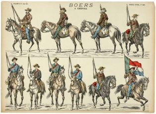 BOERS / à cheval (titre inscrit)