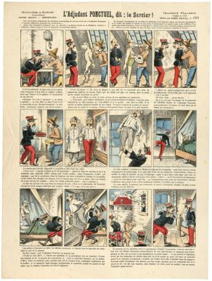 L’Adjudant PONCTUEL, dit : le Sorcier ! (titre inscrit) : Scan Spinal Images