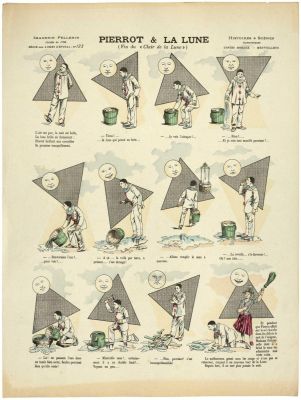 PIERROT & LA LUNE / (Fin du “Clair de la Lune”) (titre inscrit) : Scan Spinal Images