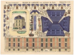 MAISON DE CAMPAGNE aux environs de Paris (titre inscrit)