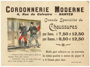 CORDONNERIE MODERNE (titre inscrit)