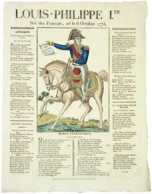 LOUIS-PHILIPPE I.ER / Roi des Français, né le 6 Octobre 1773. (titre inscrit)