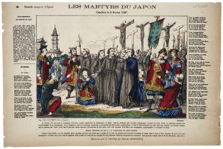 LES MARTYRS DU JAPON / Crucifiés le 5 février 1597. (titre inscrit)