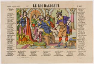 LE ROI DAGOBERT. N°.939. (titre inscrit) ; © Claude Philippot