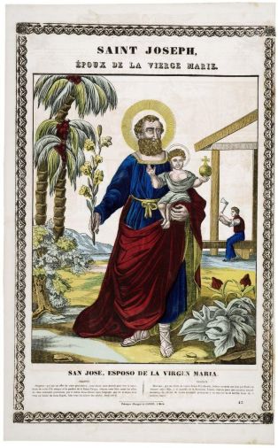 SAINT JOSEPH, / ÉPOUX DE LA VIERGE MARIE. / 43 (titre inscrit) (fr., esp)
