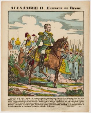 ALEXANDRE II, EMPEREUR DE RUSSIE. 389 (titre inscrit) ; © Claude Philippot