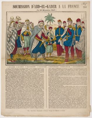 SOUMISSION D'ABD-EL-KADER A LA France / (Le 23 Décembre 1847.) 281 (titre inscrit) ; © Claude Philippot