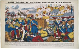 ASSAUT DE CONSTANTINE, - MORT DU GÉNÉRAL DE DAMRÉMONT. (N 88.) (titre inscrit) ; © H. Rouyer