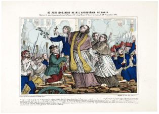 27 JUIN 1848. MORT DE MGR. L'ARCHEVÊQUE DE PARIS. (titre inscrit)