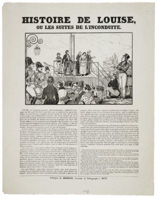 HISTOIRE DE LOUISE, / OU LES SUITES DE L'INCONDUITE. / (titre inscrit)