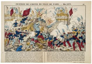 INCENDIE DE L'HÔTEL DE VILLE DE PARIS. - Mai 1871. 19. (titre inscrit) ; © Cliché H. Rouyer