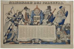 ALMANACH DES FARCEURS. / 1840 (N. 111.) (titre inscrit) ; © H. Rouyer