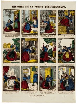 HISTOIRE DE LA PETITE DÉSOBÉISSANTE. / 132 (titre inscrit)