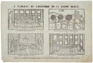 1er TABLEAU DE L'HISTOIRE DE LA BARBE BLEUE. / N°.168 (titre inscrit) ; © Essy Erfani
