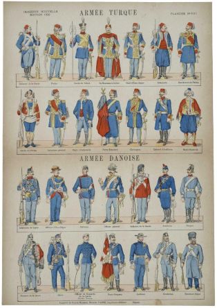 ARMÉE TURQUE / ARMÉE DANOISE / PLANCHE N° 531 (titre inscrit) ; © H. Rouyer