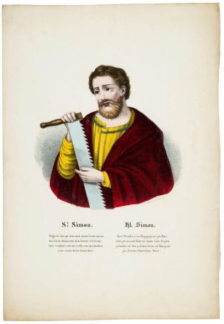 St. Simon. (titre inscrit, fr., all.) ; © Essy Erfani