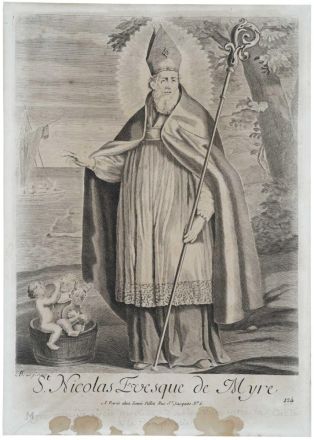 St. Nicolas Evesque de Myre / 124 (titre inscrit) ; © H. Rouyer