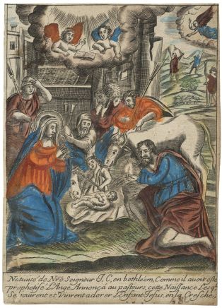 Nativité, l'Adoration des bergers (titre factice)