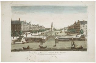 A Vien of AMSTERDAM taken from the Old Rampart. / 20. (titre inscrit)