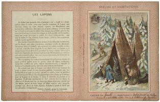 MŒURS ET HABITATIONS / LES LAPONS (titre inscrit) ; © H. Rouyer