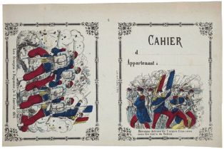 Les français à Bapaume, le 3 Janvier 1871. (titre inscrit) ; Héroïque défense de l'armée française / sous les murs de Sedan. 1. (titre inscrit) ; © H. Rouyer