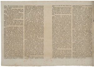 ALMANACH HISTORIQUE, / NOMMÉ / LE MESSAGER / BOITEUX, […] 1851. (titre inscrit) ; © Essy Erfani