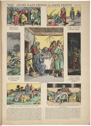 LES DIX PLAIES D'ÉGYPTE - LA SORTIE D'ÉGYPTE (titre inscrit)