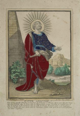 St.IVDE APOSTRE. / 12 (titre inscrit) ; Saint Jude (titre factice) ; © Cliché H. Rouyer
