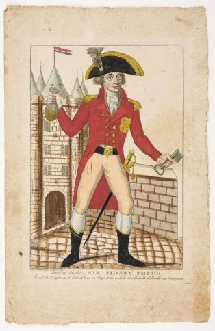 Amiral Anglais, SIR SIDNEY SMITH, (titre inscrit) ; © Claude Philippot