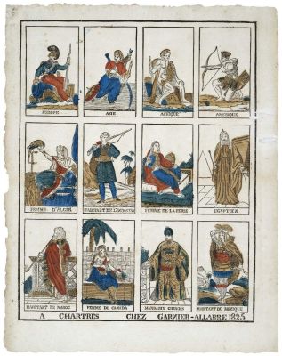 Planche de costumes étrangers (titre factice) : Cliché H. Rouyer