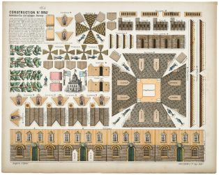 CONSTRUCTION N°. 332 / Habitation d'un chef militaire (Norvège) (titre inscrit) ; © H. Rouyer