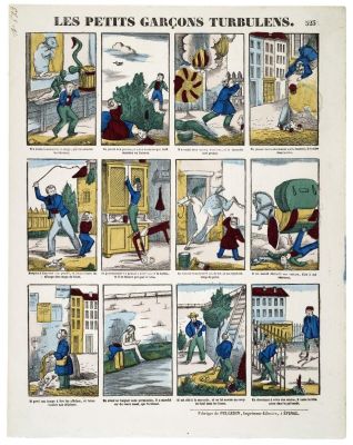 LES PETITS GARÇONS TURBULENS. 523 (titre inscrit)