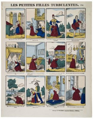 LES PETITES FILLES TURBULENTES. 524 (titre inscrit)