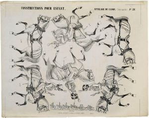 ATTELAGE DU CANON. (Garde impériale.) N°. 72. (titre inscrit) ; © H. Rouyer