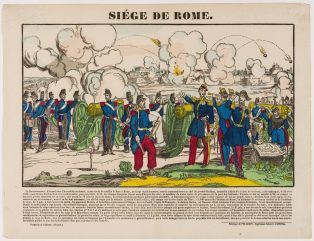 SIÉGE DE ROME. (titre inscrit) ; © Claude Philippot