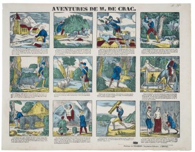 AVENTURES DE M. DE CRAC. / 330 (titre inscrit) : Cliché H. Rouyer