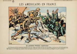 LES AMÉRICAINS EN FRANCE / La première Victoire américaine (titre inscrit)