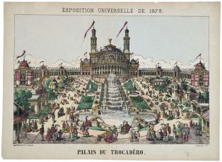 EXPOSITION UNIVERSELLE DE 1878. / PALAIS DU TROCADÉRO. (titre inscrit)