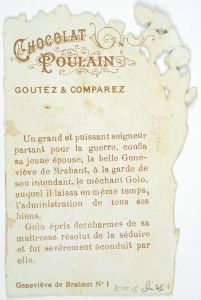 GENEVIÈVE DE BRABANT / Geneviève de Brabant N°I (titre inscrit)