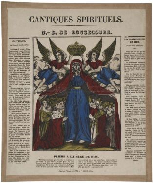 CANTIQUES SPIRITUELS. / N.-D. DE BONSECOURS. 74 (titre inscrit)