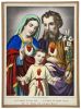 La Ste. famille du Sacré coeur. 100 (titre inscrit fr., e...